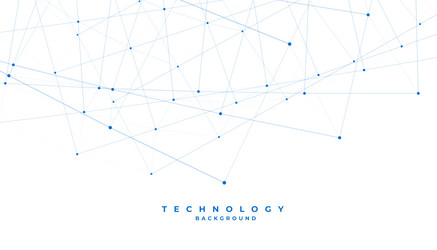digital web network technology background vector image