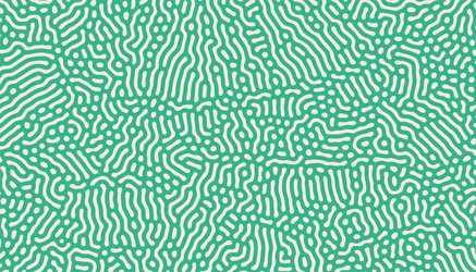 turing pattern organic lines texture background vector image