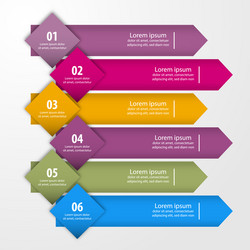 business infographics design template vector