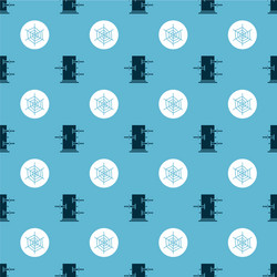 set trunk for magic tricks and spider web vector image