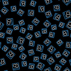 line software web developer programming code icon vector image