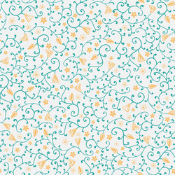 seamless pattern with leaf abstract texture vector image