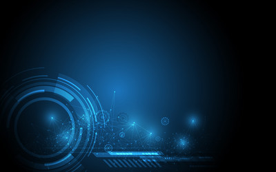Abstract technology background hi-tech vector