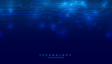 futuristic web network technical circuit line vector image