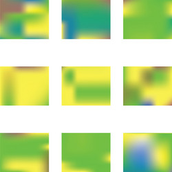 cool backdrop from simple patterns vector image
