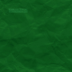 Creased green paper seamless texture vector