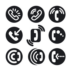 phone call icon vector