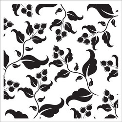 batik design style patterns are same for fabric vector image