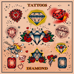 Brilliant Black Diamond Png Image Easy Tattoo Design Diamond Transparent Png Transparent Png Image PNGitem