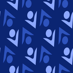 seamless pattern endless texture on a square vector image