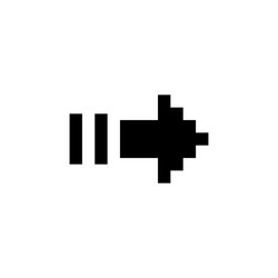 next skip up down left right and arrow icon vector image