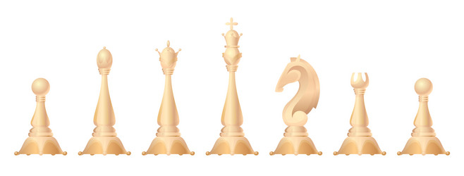 Set of Chess figures Stock Vector by ©ofchina 11573368