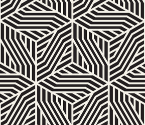 seamless pattern repeating geometric elements vector image