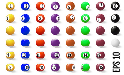 Billiard Ball Border Billiards Vector Images (over 110)