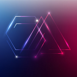 abstract color blurred gradient background vector image
