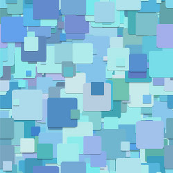 Seamless chaotic square background pattern vector