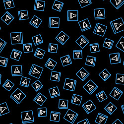 line browser window icon isolated seamless pattern vector image