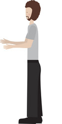 man icon image vector image