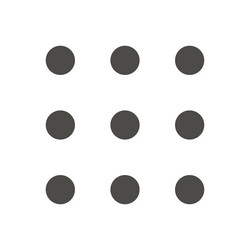menu icon navigation mobile button vector image