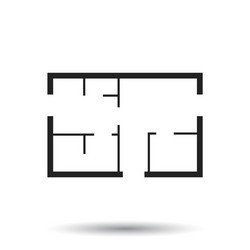 Plan blueprint icon Royalty Free Vector Image - VectorStock