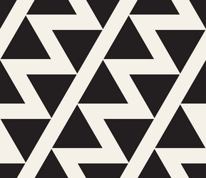 seamless pattern repeating geometric elements vector image