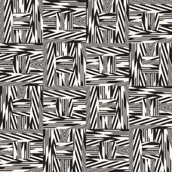 monochrome glitch effect textured checked pattern vector image