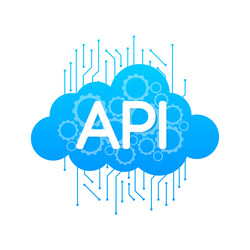 3d api for web design flat vector image