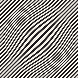 halftone bloat effect optical abstract vector image