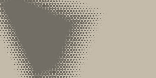 geometric abstract hexagon two color background vector image