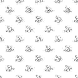 coccus bacilli pattern seamless vector image