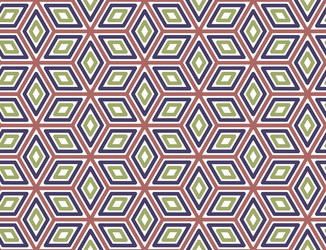seamless hexagonal pattern vector image