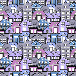 seamless repeating pattern vector image
