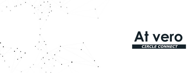 Abstract Connection Network vector image