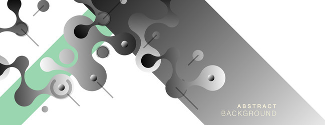 beautiful structure of dna molecule connection vector image