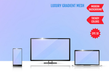 Modern abstract background colors transition vector