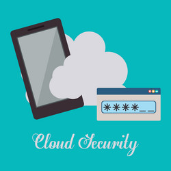 Cloud computing design vector