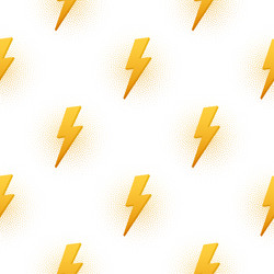 Lightning Bolts - Abstract Style vector