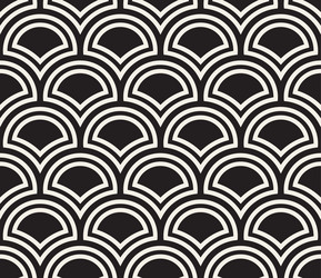 seamless pattern repeating geometric elements vector image