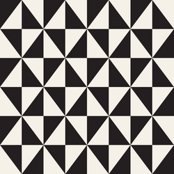 seamless pattern repeating geometric elements vector image