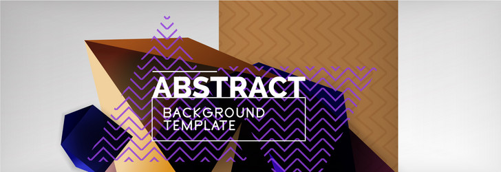 dark 3d triangular low poly shapes abstract vector image