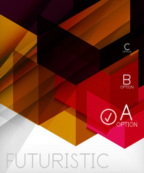 infographic abstract background vector