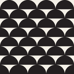seamless pattern repeating geometric elements vector image