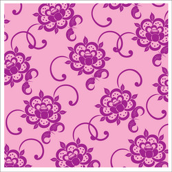 batik design style patterns are same for fabric vector image