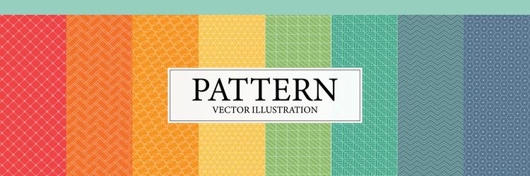 Abstract Geometric Patterns vector image