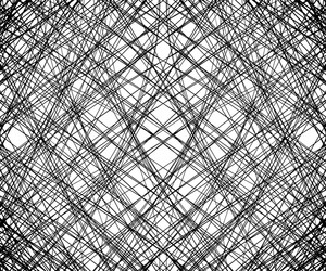 hand drawn abstract pattern with lines vector image