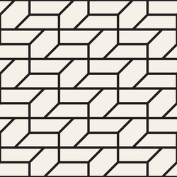 Geometric Line Tiling Pattern vector image