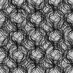 Abstract Hatching Pattern with Scribbles vector