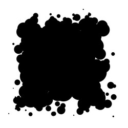 abstract overlapping circles pattern vector image