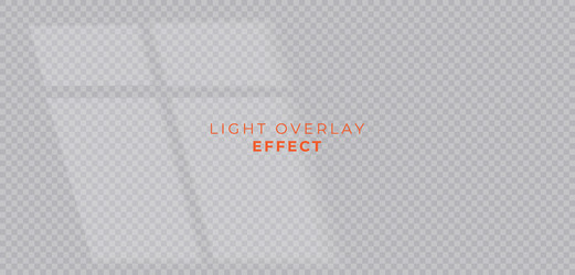 light overlay effect abstract window shadow vector image