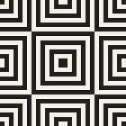 seamless pattern repeating geometric elements vector image